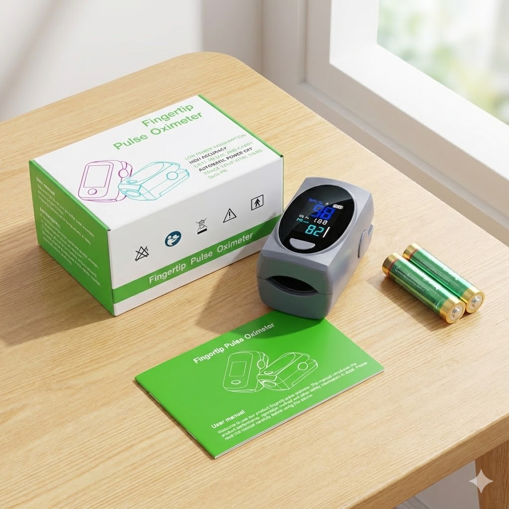 Finger Tip Pulse Oximeter