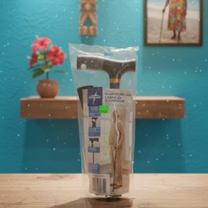 Medline Folding Aluminium Cane