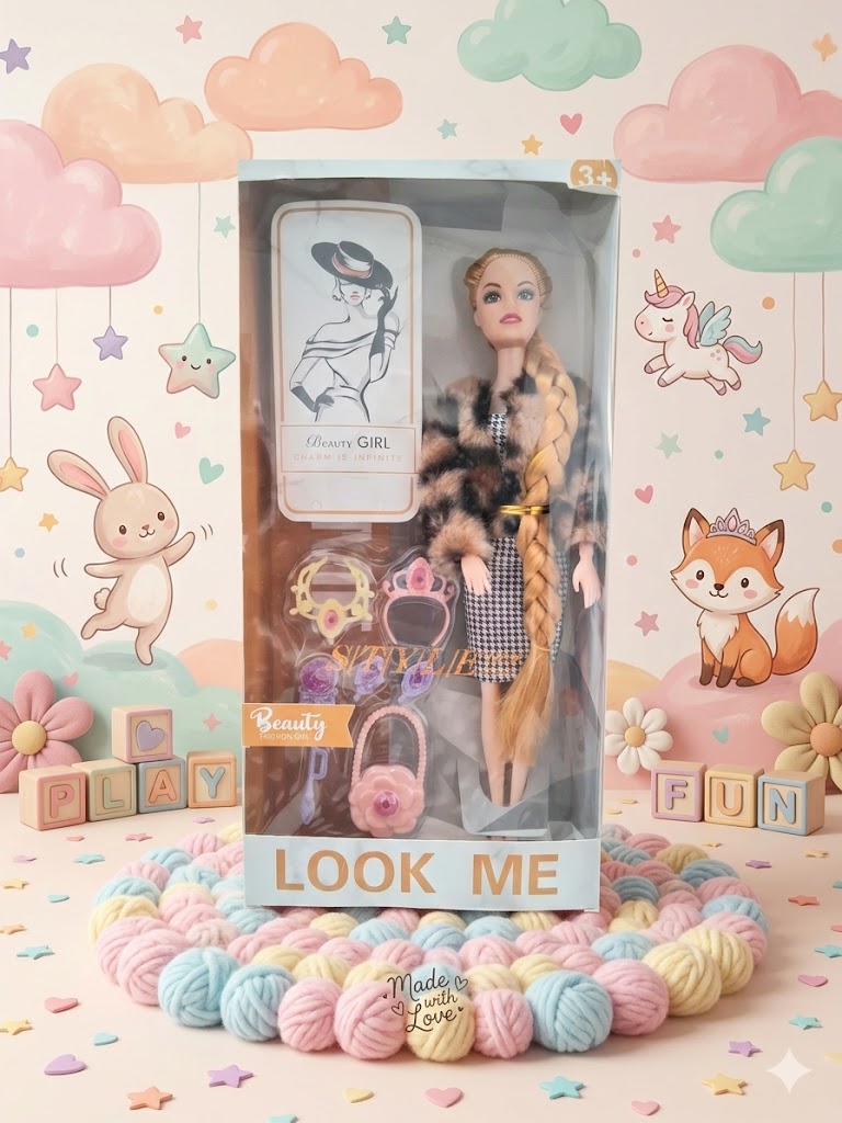 Beauty Fashion Girl Look Me Doll