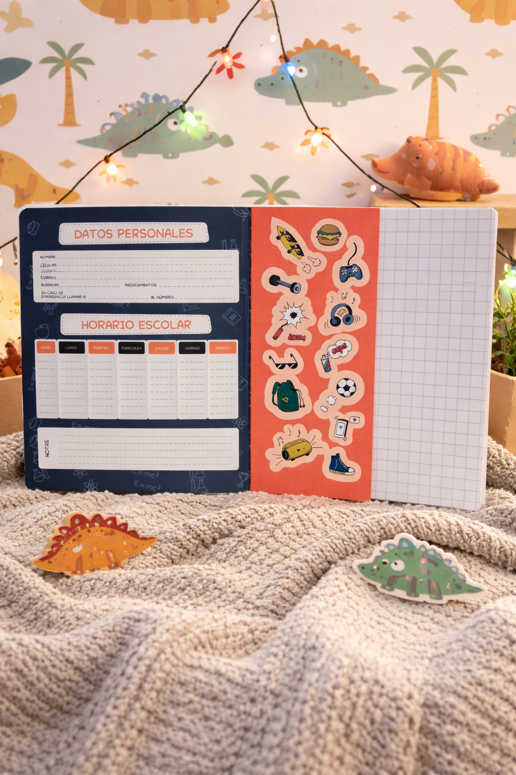 Graph Notebooks (with Stickers) - Image 2