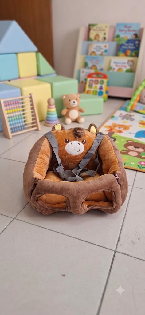 Baby Plush Learn-To-Sit Chair