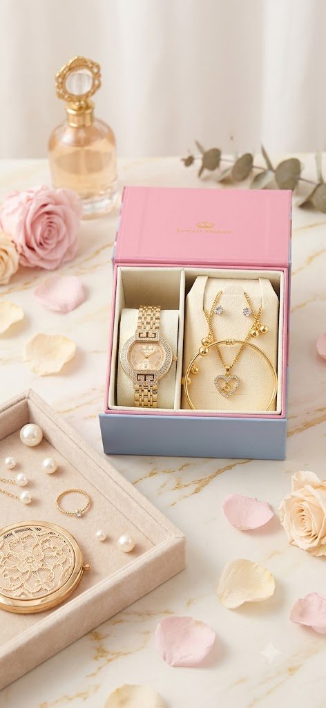 Forever Princess Gold Jewelry Set