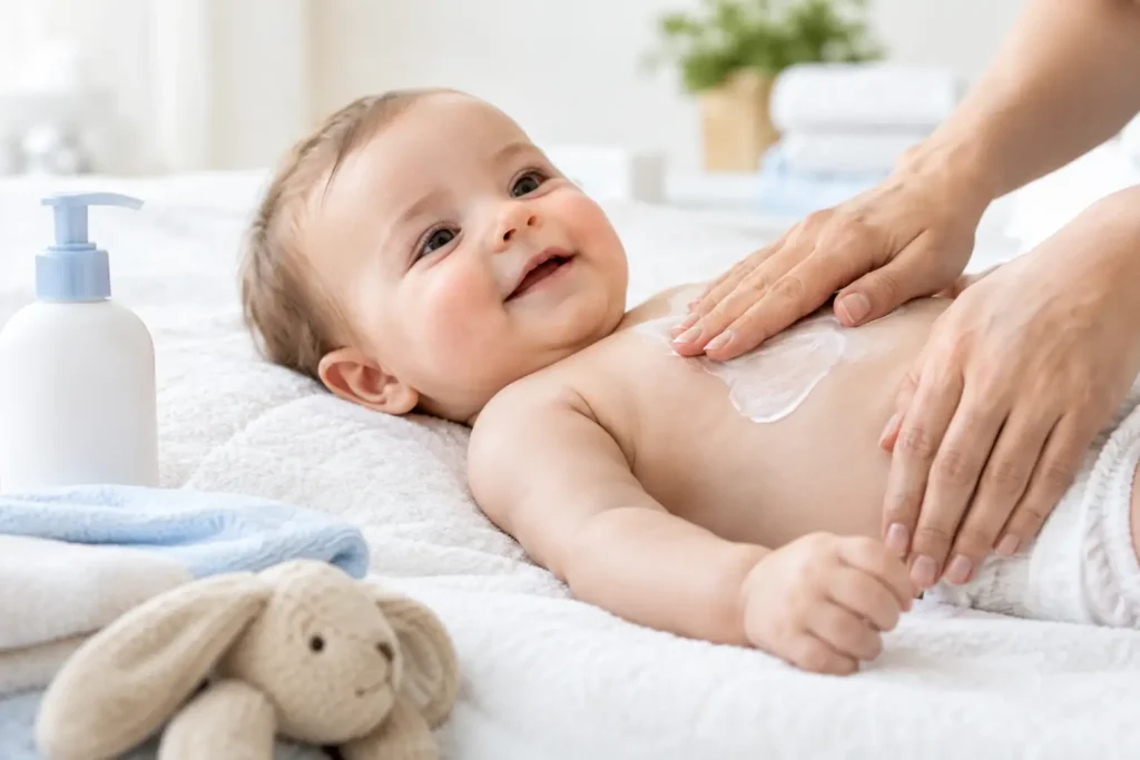Baby Lotion for Dry Skin That Feels Gentle