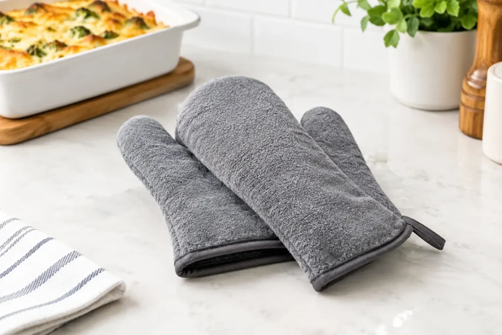 Why a Microfiber Oven Mitt Set Belongs in Your Kitchen